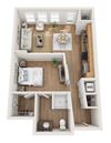Floor plan at Element 47 by Windsor, 2180 N. Bryant St., 80211